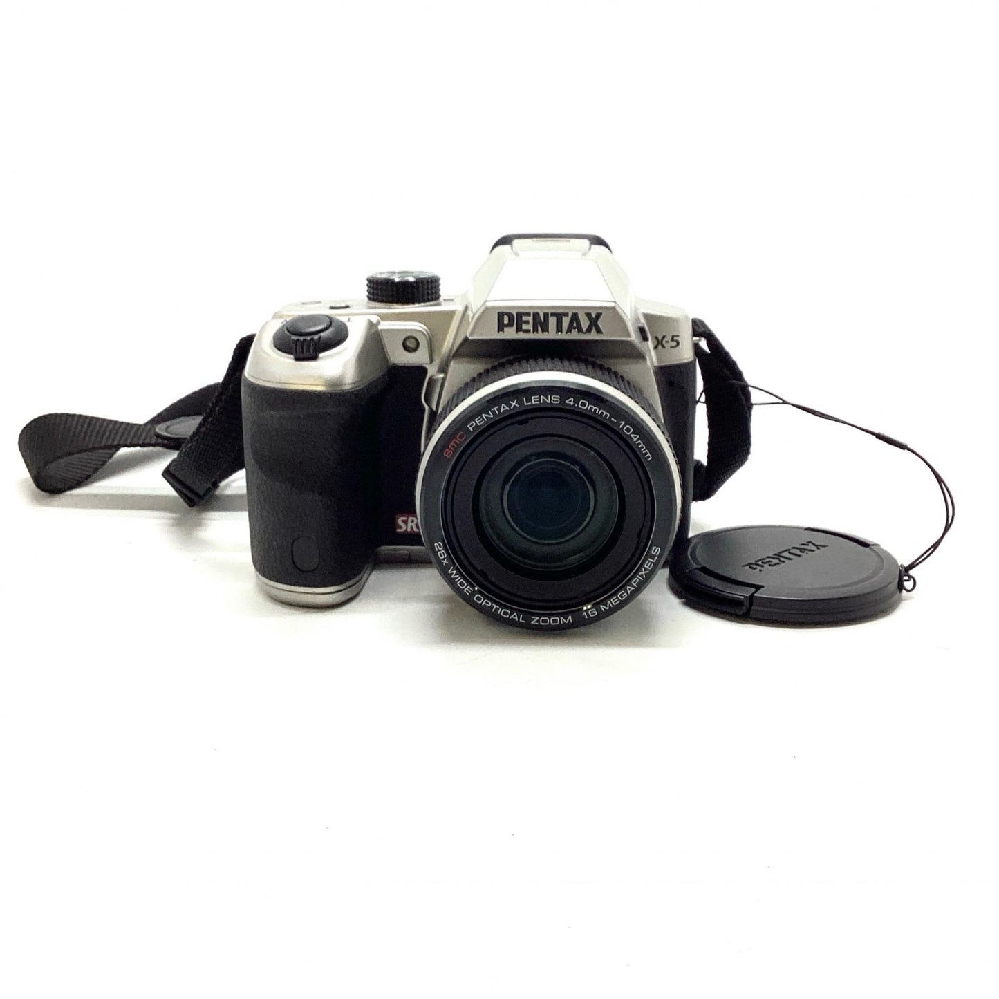 【全額返金保証】【最速発送】PENTAX コンパクトデジタルカメラ PENTAX X-5 [クラシックシルバー] 動作確認済