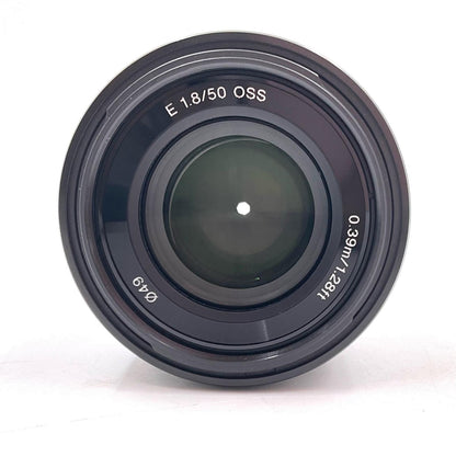 【全額返金保証】【最速発送】Sony E 50mm F1.8 OSS SEL50F18 美品 動作確認済