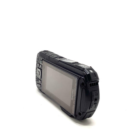 【全額返金保証】【最速発送】RICOH コンパクトデジタルカメラ WG‐60 ブラック 動作確認済