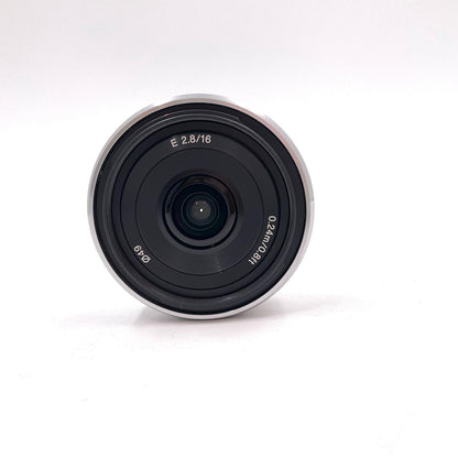 【全額返金保証】【最速発送】Sony E16mm F2.8 SEL16F28 美品 動作確認済