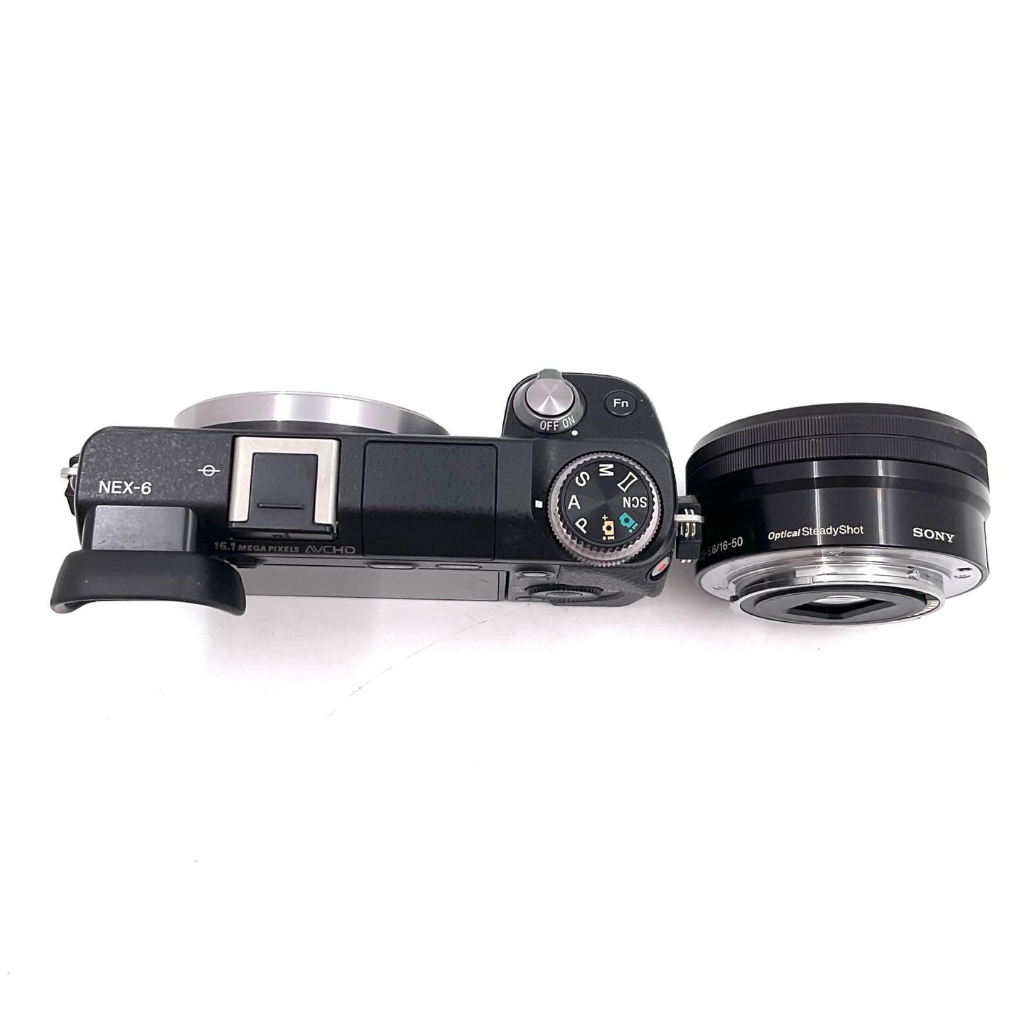 【全額返金保証】【最速発送】Sony デジタル一眼 α NEX-6L パワーズームレンズキット ブラック 美品 動作確認済