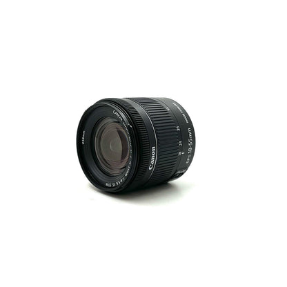 【全額返金保証】【最速発送】Canon EF-S18-55mm F4-5.6 IS STM 美品 動作確認済