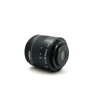 【全額返金保証】【最速発送】Canon EF-S18-55mm F4-5.6 IS STM 美品 動作確認済