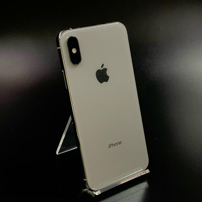 【全額返金保証】【最速発送】Apple iPhone iPhone XS 64GB Silver au 白ロム 動作確認済 77%