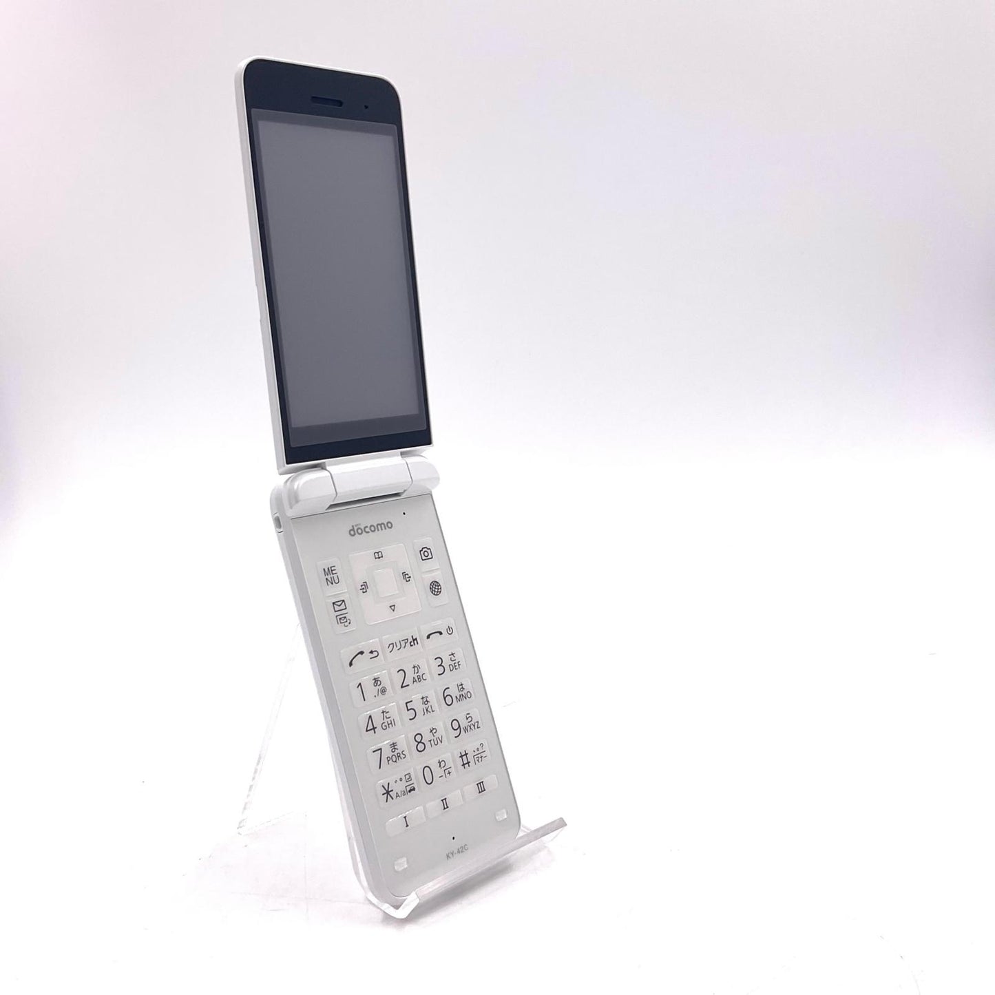 【全額返金保証】【最速発送】 DIGNO ケータイ 8GB ホワイト系 docomo KY-42C 新品未開封 即納OK