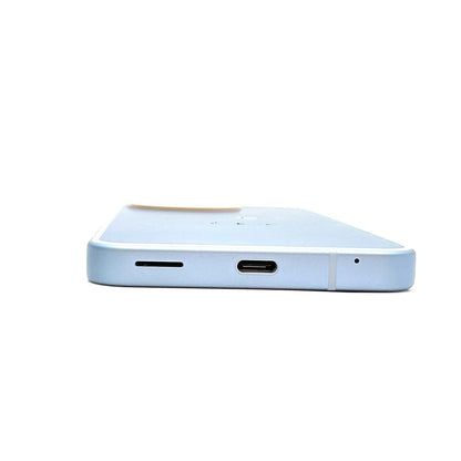 【最速発送】 AQUOS sense9 128GB ブルー系 au SIMフリー SHG14 白ロム【難有】