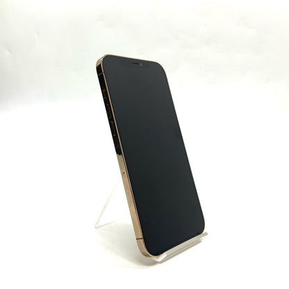 【全額返金保証】【最速発送】Apple iPhone iPhone 12 Pro Max 256GB Gold docomo 白ロム 動作確認済 84%