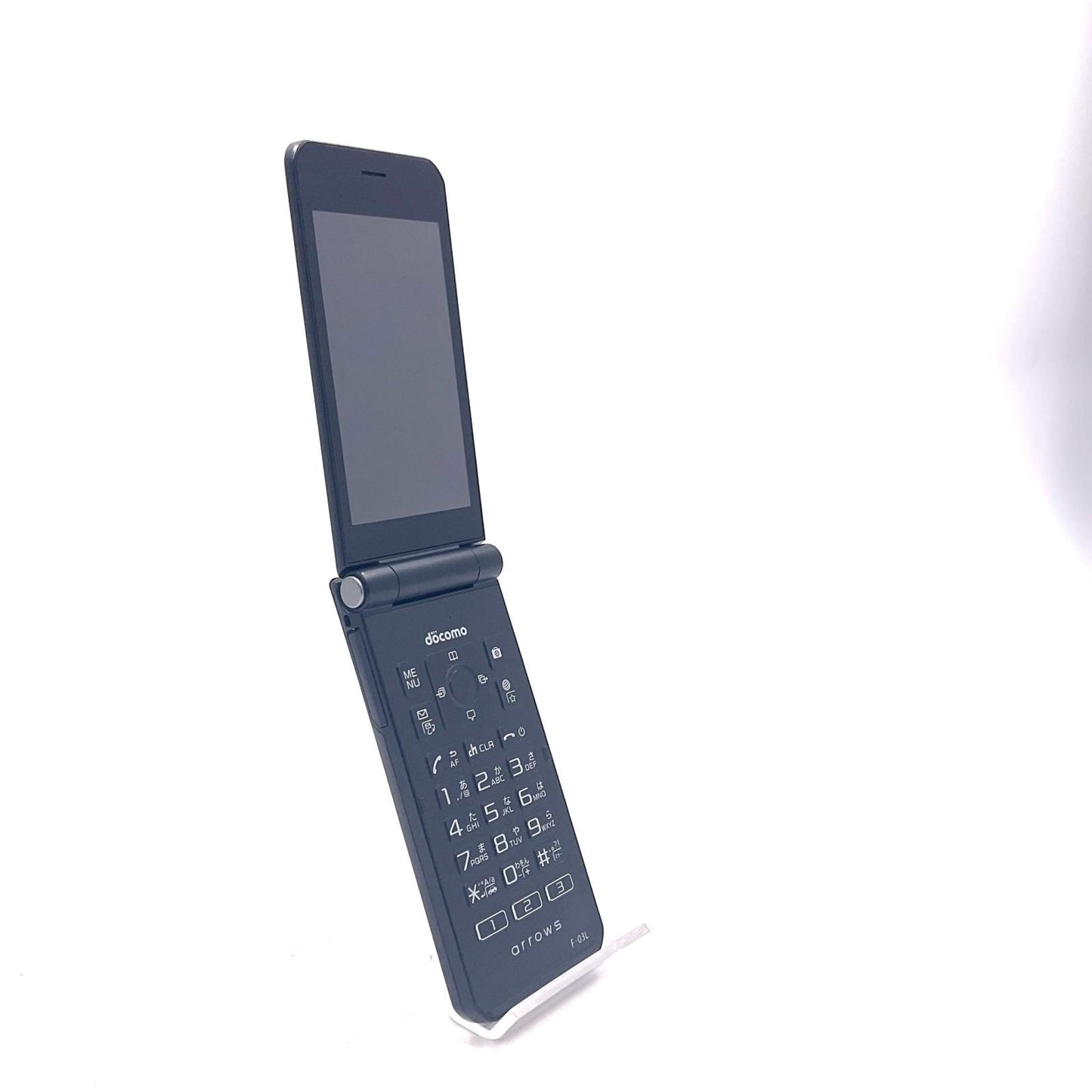 【最速発送】 arrows ケータイ ブラック系 docomo F-03L 白ロム【難有】