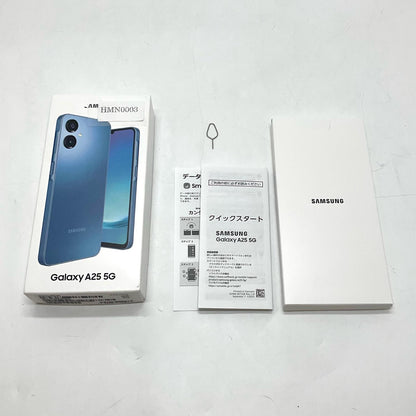【全額返金保証】【最速発送】 Galaxy A25 5G 64GB ブルー系 softbank SIMフリー SM-A253Z 新品未開封 即納OK