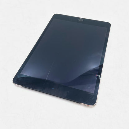 【最速発送】Apple iPad iPad mini 4 Wi-Fi + Cellular 128GB Space Gray au 白ロム【難有】