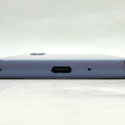 【最速発送】 Xperia 10 III 128GB ブルー系 au SOG04 白ロム【難有】