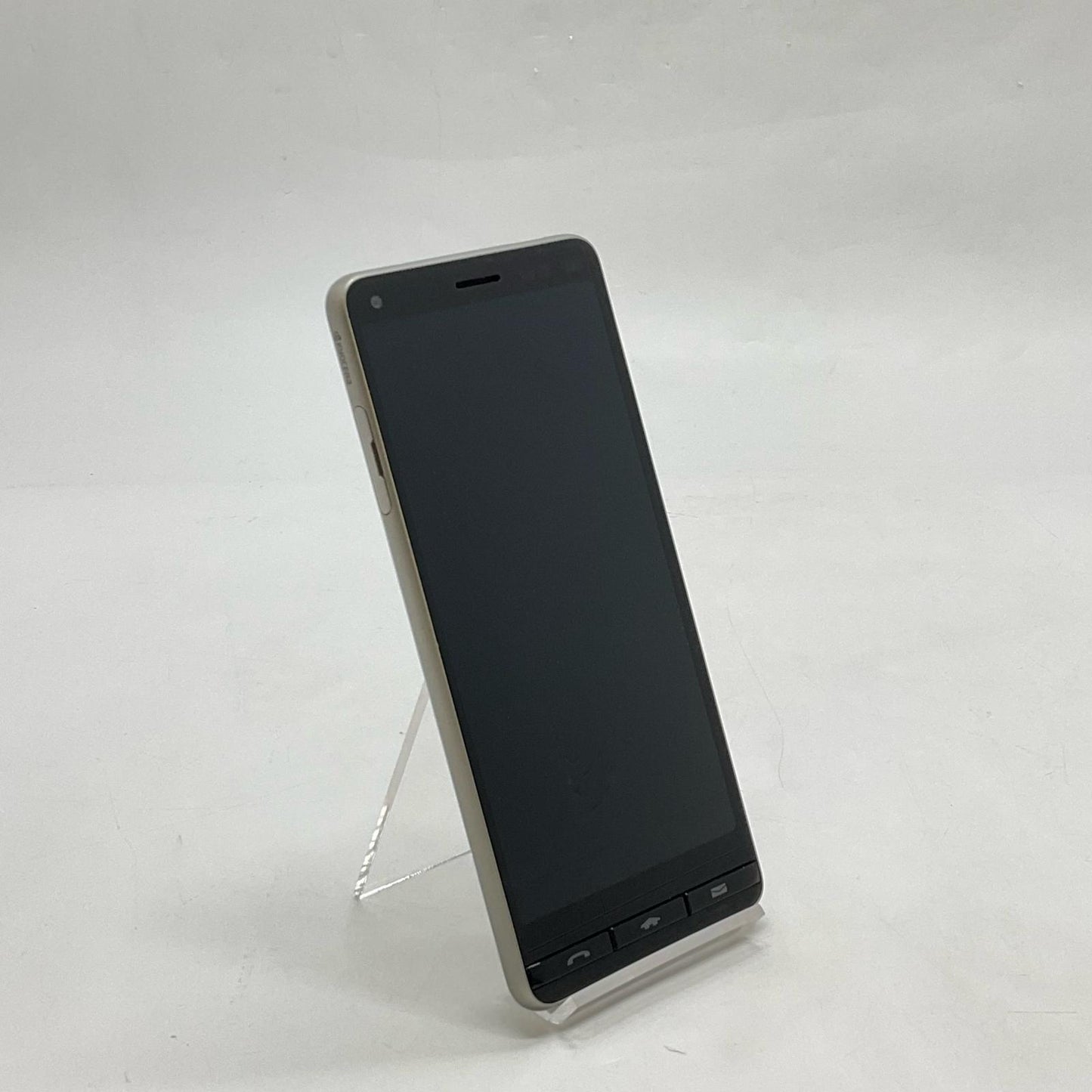 【全額返金保証】【最速発送】 BASIO4 32GB ゴールド系 au KYV47 白ロム 動作確認済