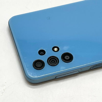 【最速発送】 Galaxy A32 5G 64GB ブルー系 au SCG08 白ロム【難有】