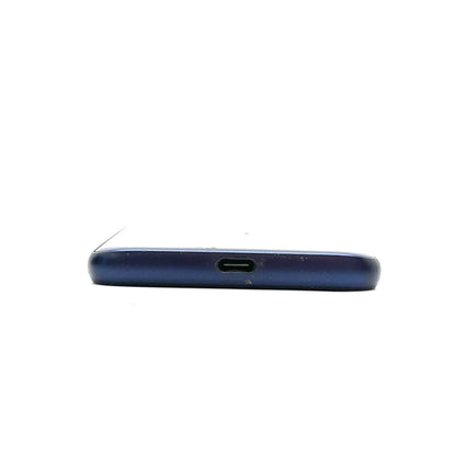 【全額返金保証】【最速発送】 BASIO4 32GB ブルー系 au KYV47 白ロム 動作確認済