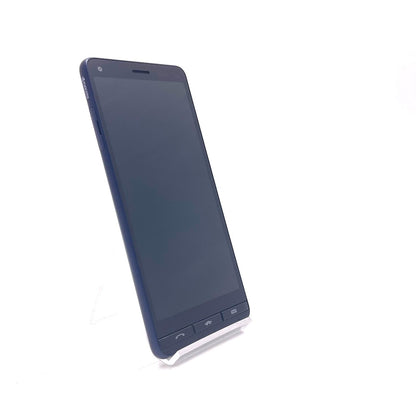 【全額返金保証】【最速発送】 BASIO4 32GB ブルー系 au KYV47 白ロム 動作確認済