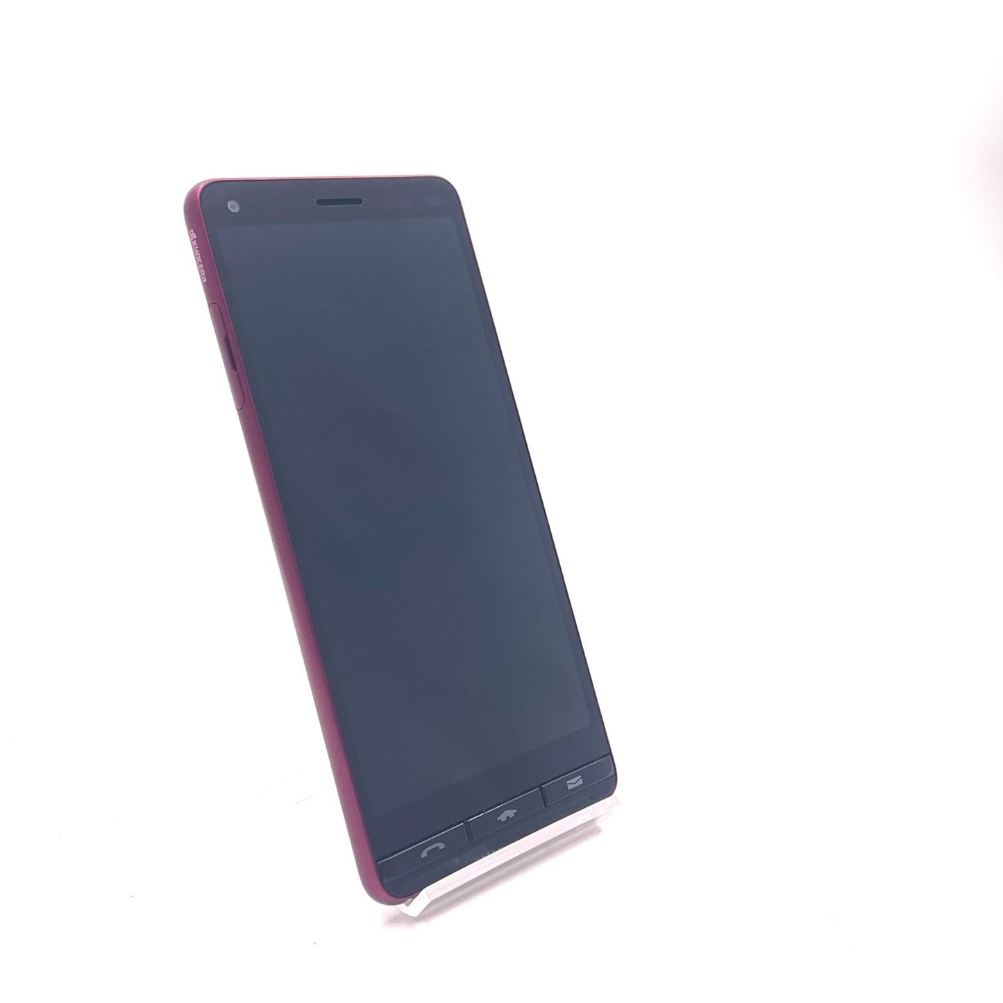 【全額返金保証】【最速発送】 BASIO4 32GB パープル系 au KYV47 白ロム 動作確認済