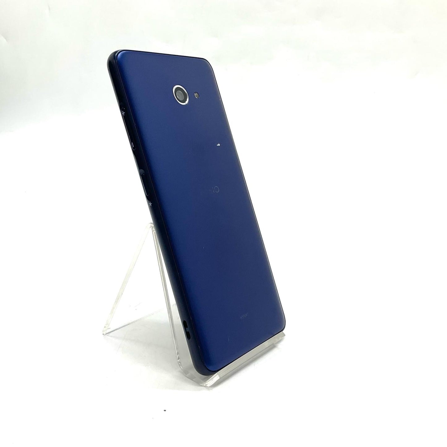 【全額返金保証】【最速発送】 BASIO4 32GB ブルー系 au KYV47 白ロム 動作確認済
