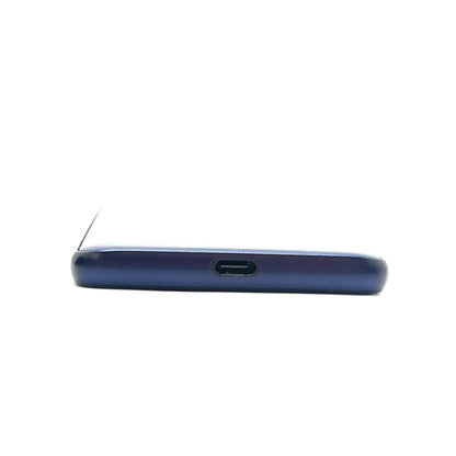 【全額返金保証】【最速発送】 BASIO4 32GB ブルー系 au KYV47 白ロム 動作確認済