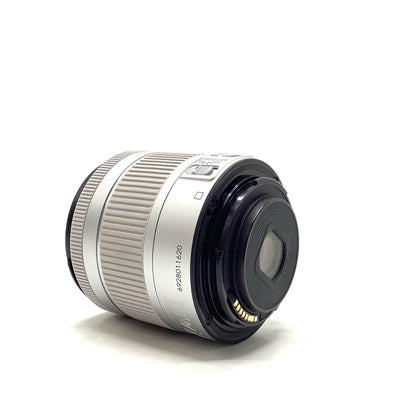 【全額返金保証】【最速発送】Canon EF-S18-55mm F4-5.6 IS STM [シルバー] 美品 動作確認済