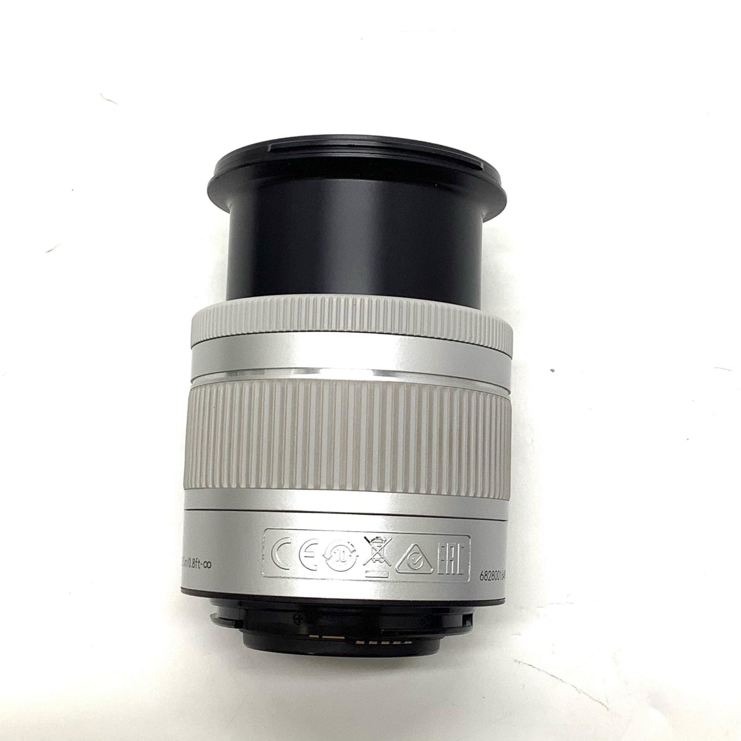 【全額返金保証】【最速発送】Canon EF-S18-55mm F4-5.6 IS STM [シルバー] 美品 動作確認済