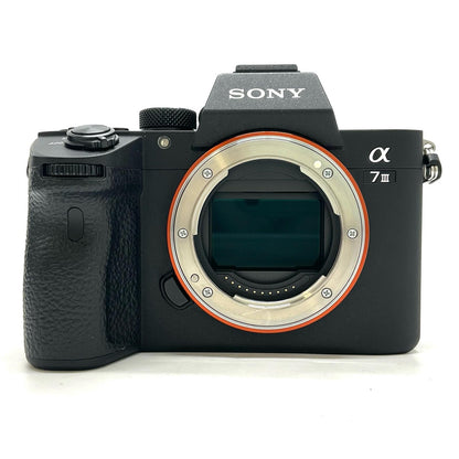 【全額返金保証】【最速発送】Sony デジタル一眼 α7 III ILCE-7M3 ボディ ブラック 美品 動作確認済