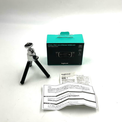 【全額返金保証】【最速発送】Logicool Pro Stream Webcam C922n 美品 動作確認済