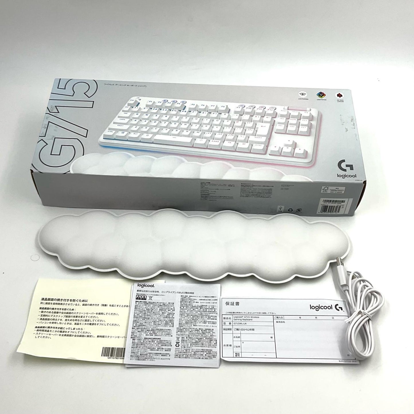 【全額返金保証】【最速発送】Logicool ワイヤレス G715 美品 動作確認済