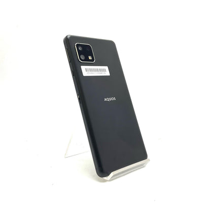 【全額返金保証】【最速発送】SHARP AQUOS sense 4 basic 64GB ブラック Softbank A003SH 白ロム 超美品 動作確認済
