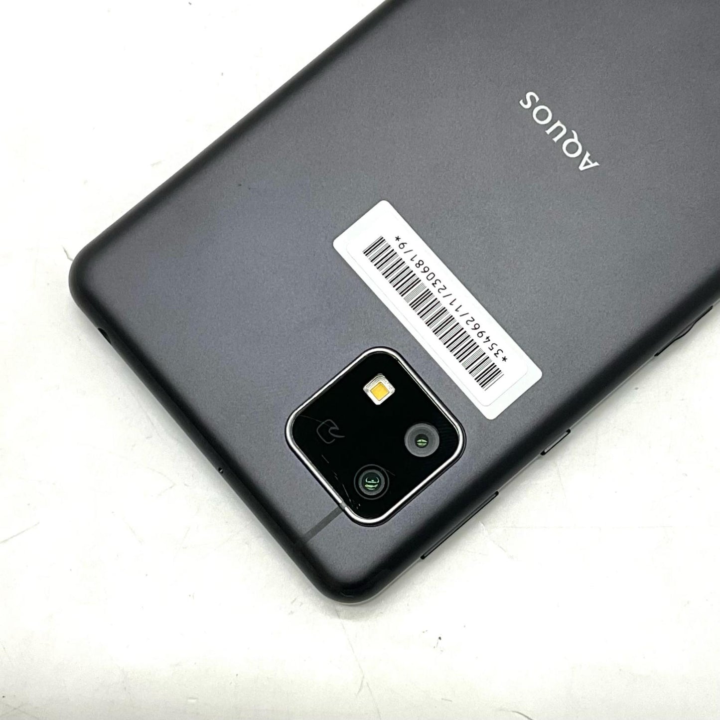 【全額返金保証】【最速発送】SHARP AQUOS sense 4 basic 64GB ブラック Softbank A003SH 白ロム 超美品 動作確認済