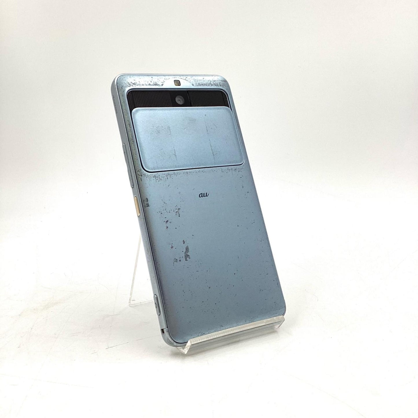 【全額返金保証】【最速発送】京セラ BASIO 3 32GB ブルー au KYV43 白ロム 動作確認済