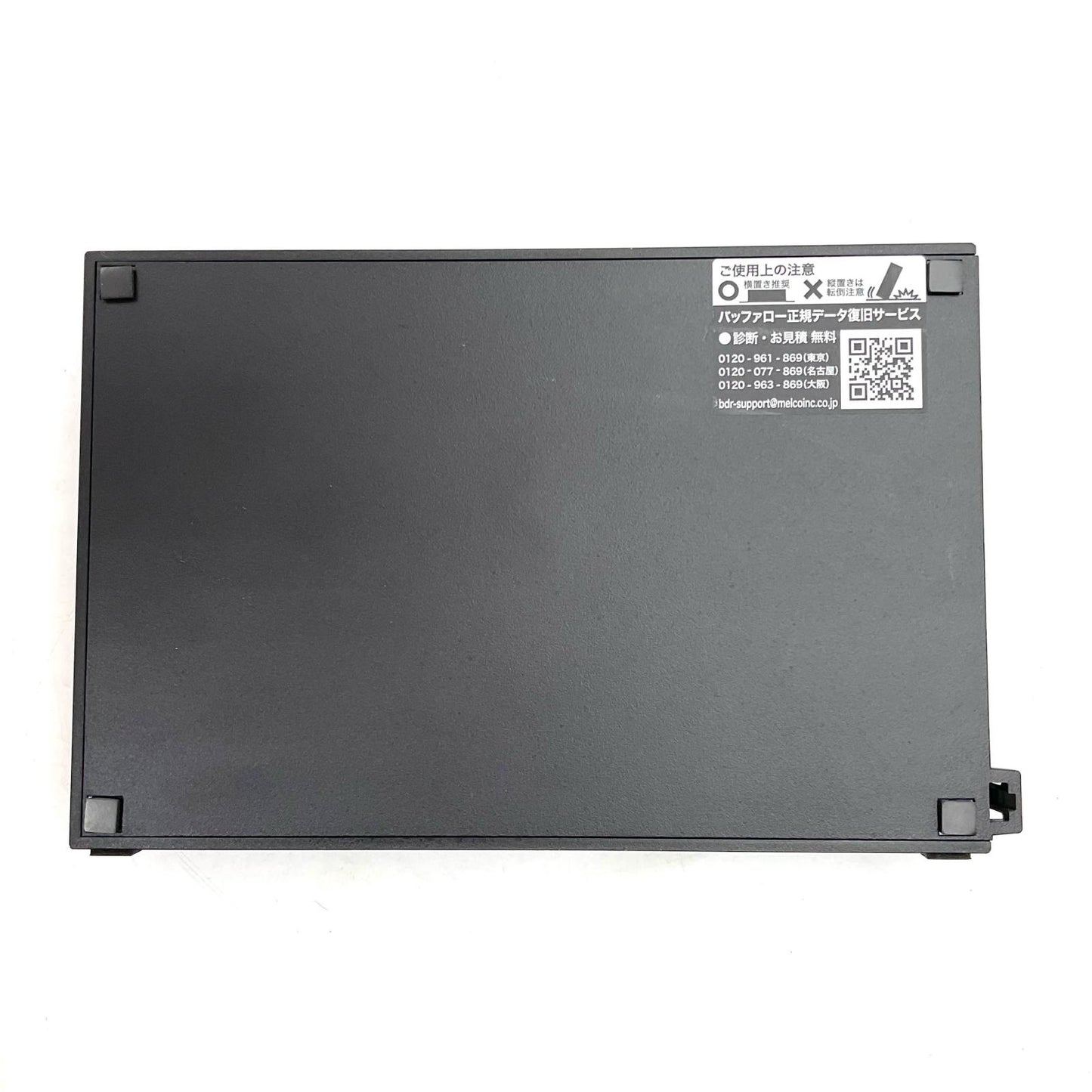 【全額返金保証】【最速発送】BUFFALO HD-NRLD4.0U3-BA 美品 動作確認済