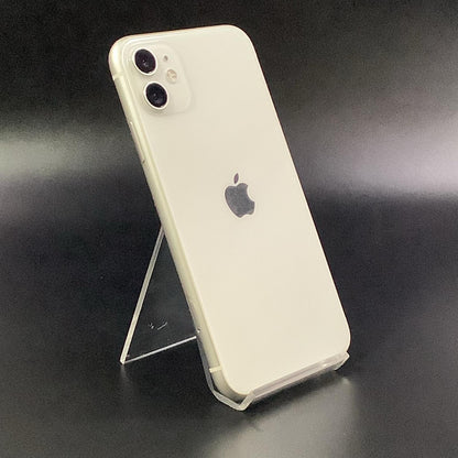【全額返金保証】【最速発送】Apple iPhone iPhone 11 128GB ホワイト SIMフリー 白ロム 動作確認済 79%