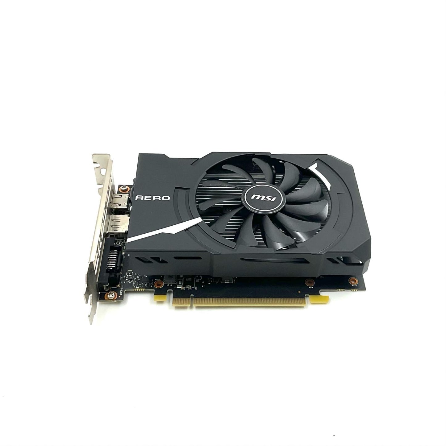 【全額返金保証】【最速発送】MSI グラフィックボード GeForce GTX 1650 AERO ITX 4G OC 美品 動作確認済