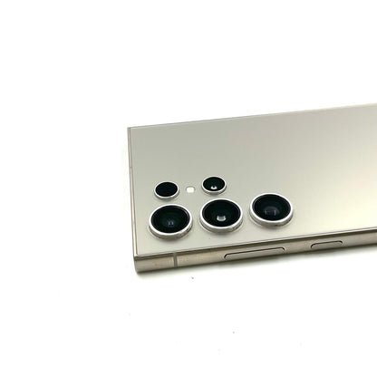 【全額返金保証】【最速発送】SAMSUNG Galaxy S24 Ultra 256GB チタニウムグレー SIMフリー SM-S928Q 白ロム 美品 動作確認済