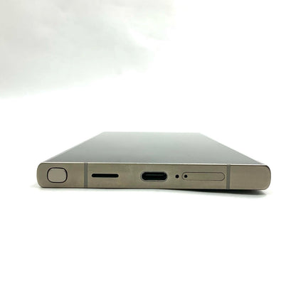 【全額返金保証】【最速発送】SAMSUNG Galaxy S24 Ultra 256GB チタニウムグレー SIMフリー SM-S928Q 白ロム 美品 動作確認済