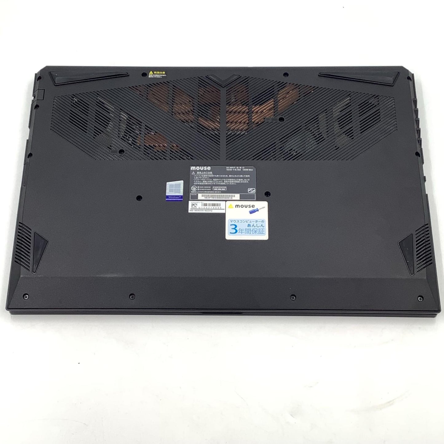 【最速発送】MouseComputer NB-W890XN-M2SH2 11th Gen Intel (R)Core (TM) i7-11800H @2.30 GHz (2.30GHz) 16GB M.2 SSD 512GB M.2 SSD 1TB NVIDIA GeForce GTX 1650 59%【難有】