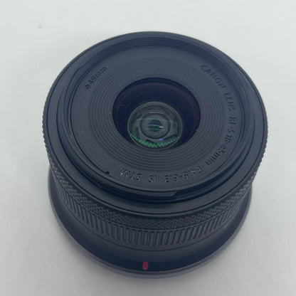 【全額返金保証】【最速発送】Canon RF-S18-45mm F4.5-6.3 IS STM 美品 動作確認済