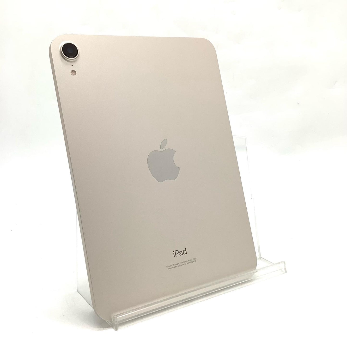 【全額返金保証】【最速発送】Apple iPad mini 8.3インチ 第6世代 64GB スターライト Wi-Fi 美品 動作確認済