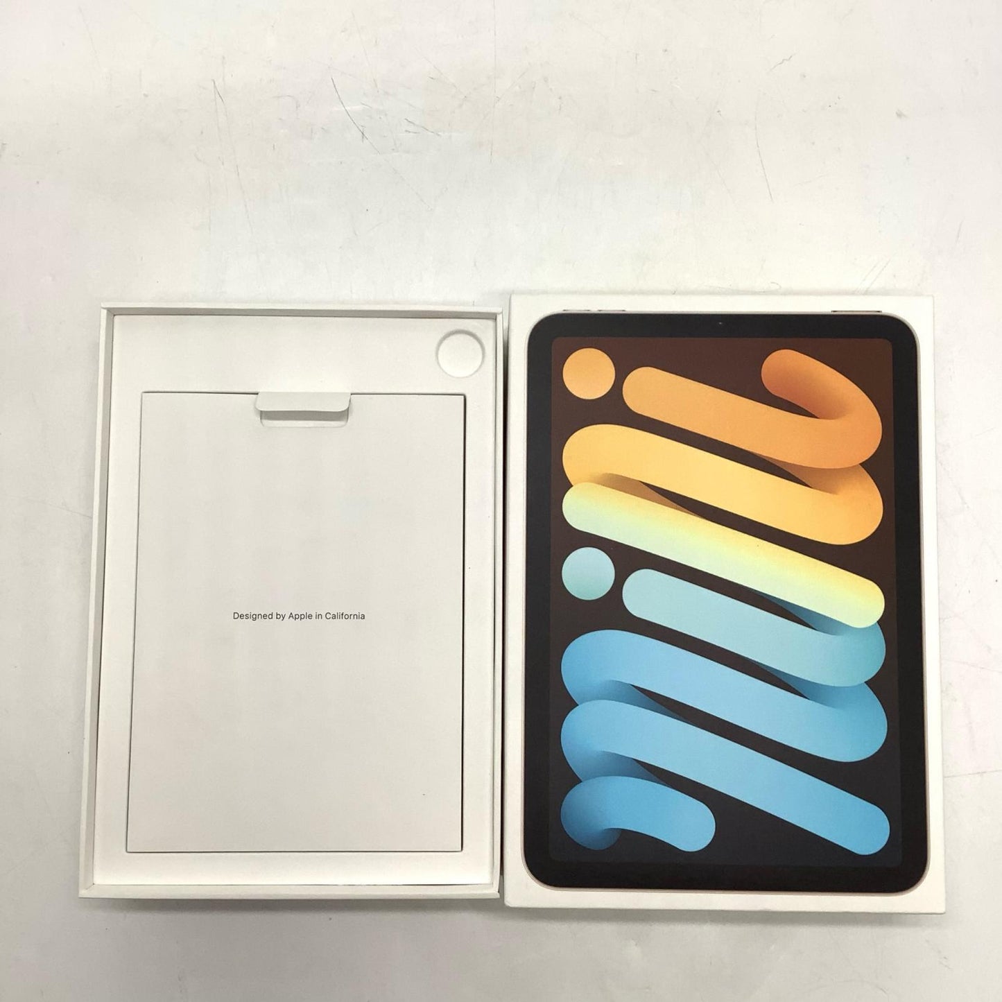 【全額返金保証】【最速発送】Apple iPad mini 8.3インチ 第6世代 64GB スターライト Wi-Fi 美品 動作確認済