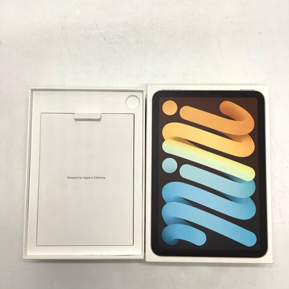 【全額返金保証】【最速発送】Apple iPad mini 8.3インチ 第6世代 64GB スターライト Wi-Fi 美品 動作確認済