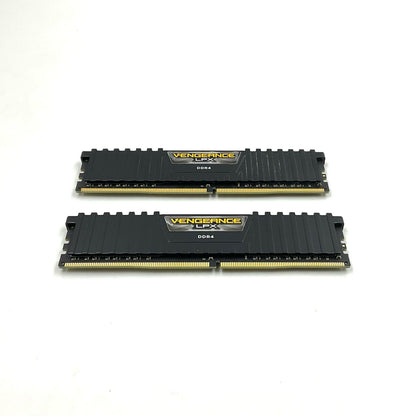 【全額返金保証】【最速発送】 メモリ DDR4 PC4-21300 8GB 2枚組 CMK16GX4M2A2666C16 美品 動作確認済