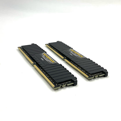 【全額返金保証】【最速発送】 メモリ DDR4 PC4-21300 8GB 2枚組 CMK16GX4M2A2666C16 美品 動作確認済