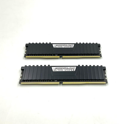 【全額返金保証】【最速発送】 メモリ DDR4 PC4-21300 8GB 2枚組 CMK16GX4M2A2666C16 美品 動作確認済