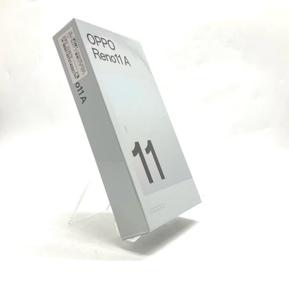 【全額返金保証】【最速発送】OPPO Reno 11 A 128GB ダークグリーン Softbank SIMフリー A401OP 白ロム 新品未開封 即納OK