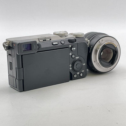 【全額返金保証】【最速発送】Sony デジタル一眼 α7C II ILCE-7CM2L ズームレンズキット シルバー 美品 動作確認済