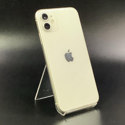 【全額返金保証】【最速発送】Apple iPhone iPhone 11 128GB ホワイト SIMフリー 白ロム 動作確認済 72%