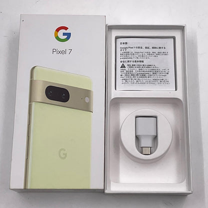【全額返金保証】【最速発送】Google Pixel 7 128GB レモングラス Softbank SIMフリー G03Z5 動作確認済