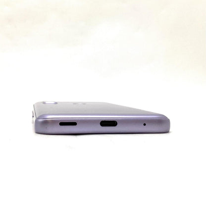 【全額返金保証】【最速発送】富士通 arrows We 64GB パープル docomo F-51B 白ロム 美品 動作確認済