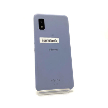 【全額返金保証】【最速発送】SHARP AQUOS wish2 64GB ブルー docomo SH-51C 白ロム 動作確認済