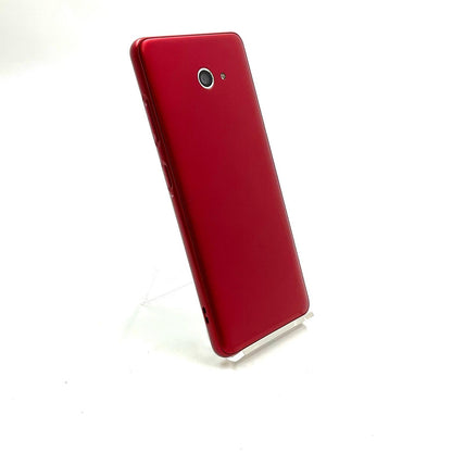 【最速発送】京セラ かんたんスマホ 2 32GB レッド Softbank A001KC 白ロム【難有】